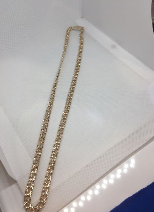 10 K Solid Gold Chino Chain 24 inches 7 mm for Sale in Plano, TX - OfferUp