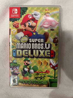 Super Mario Bros U Deluxe