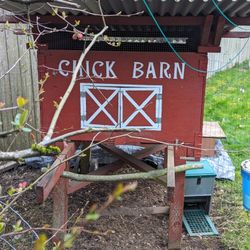 Home Made Chicken Tractor, Very Solid