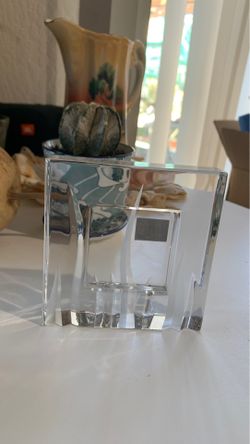 “Mikasa” crystal picture frame