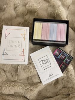 CUT Games Truth or Drink Card Game