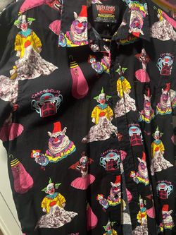 Killer klowns button up