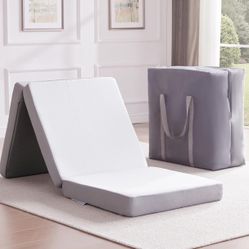 Queen Fold Up Mattress - Sofa, Bed Modes 