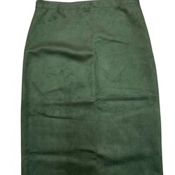 Women’s BCBGMAXAZRIA Faux Suede Pencil Skirt Size XS