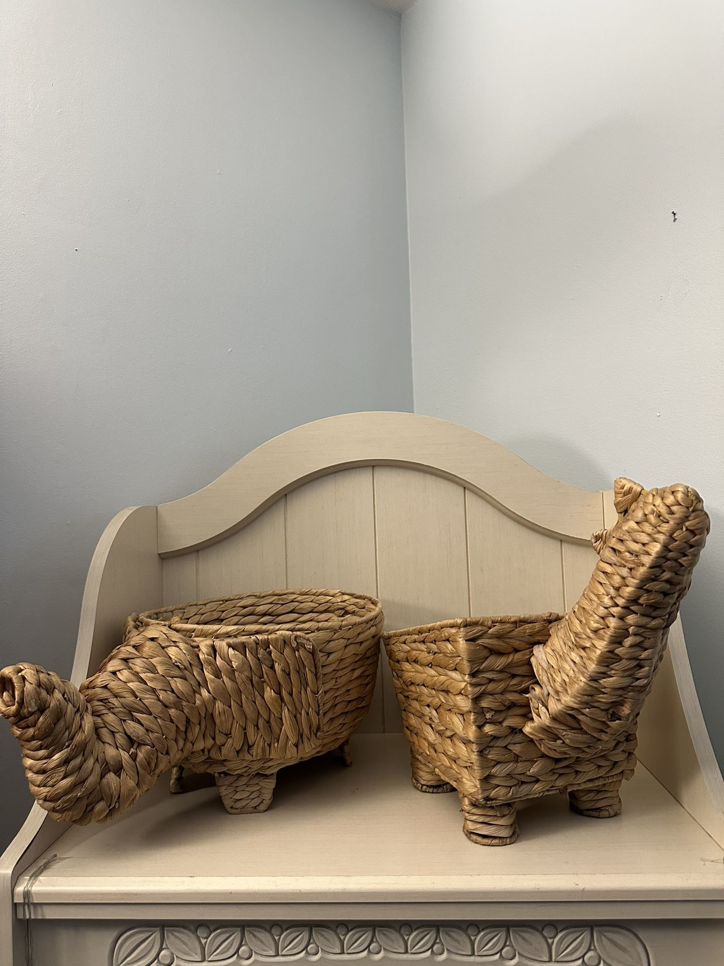 Rattan Pot Planters 🪴 Set Of Two