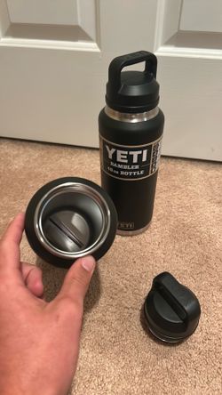 Yeti 46oz Rambler Wattle Bottle Black