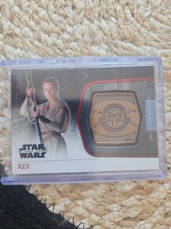 Rey bronze medalion card