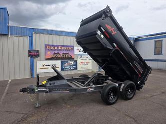2027 Horizon 5x10x3 Dump Trailer - 9.5k GVWR - Spreader Gate