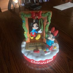 Disney Christmas Figurine 2003