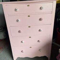 Beautiful Pink Dresser