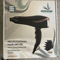 New Hair Dryer 