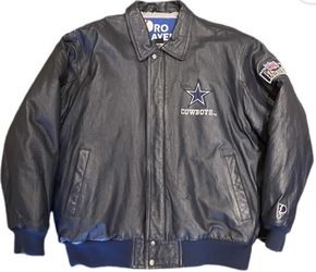 Vintage Men’s Dallas Cowboys Leather Pro Player Jacket