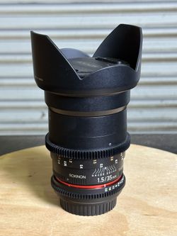 Rokinon 35mm T1.5 Cine DS Lens for Canon EF Mount