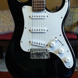 Vintage S-style Lyon By Washburn Electric Guitar With New Bag