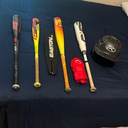 Used Broken In Baseball Bats 