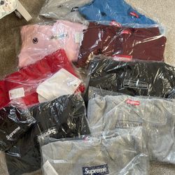 Supreme Box Logo Hoodies And Crew Sweatshirts All New Small Medium Dunk Low Jordan