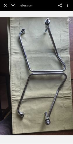 Harley Davidson Saddlebag Support Brackets For Sportster