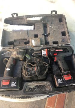 Craftsman variable spee Cordless drill with light