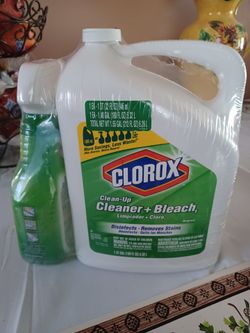 Clorox cleaner and bleach