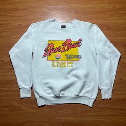 Vintage 1988 USC Rose Bowl Sweater  Size L/M