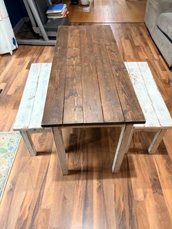 Kids Craft or picnic table and benches