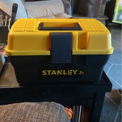 Stanley jr Kids Toy Box Great Condition Great For Kids Toys Valuables 11” X7” X7”
