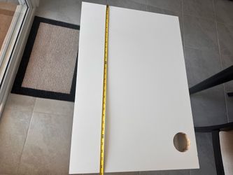 White Ikea small Desk