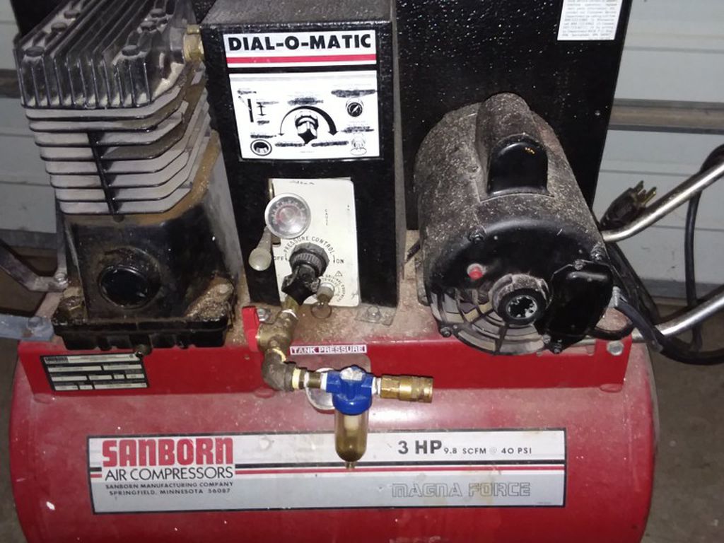 Sanborn 3HP Air Compressor