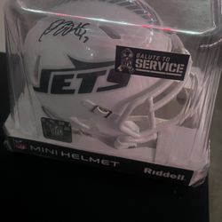 Davonte Adam’s Sign Mini Helmet 