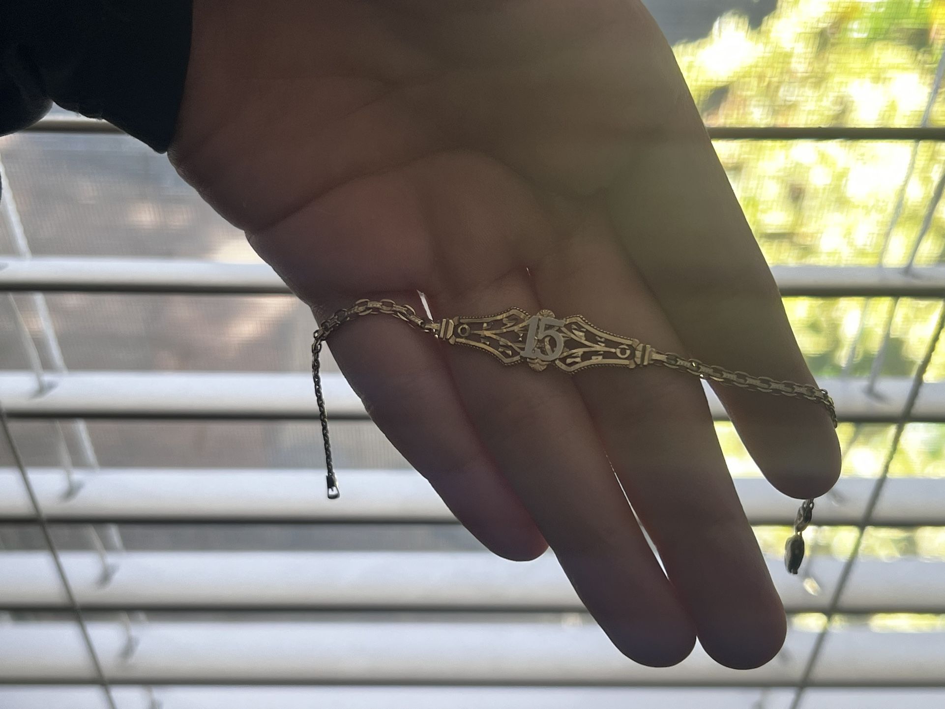 Quinceañera Gold Bracelet 10k Gold
