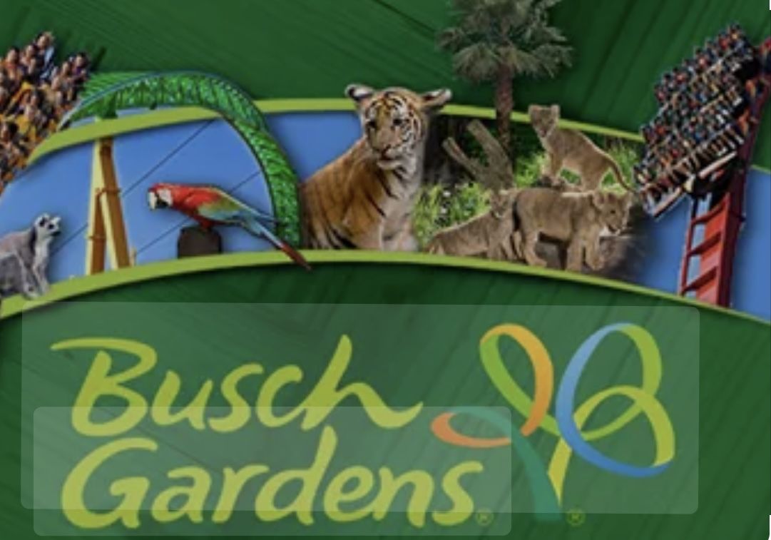 4 Busch Gardens Tickets W/ Parking