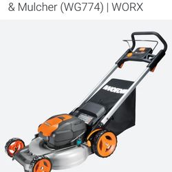 Battery Powered Lawnmower 