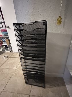 Tall Wall-Mount File Organizer 