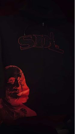 SDL Red Rhinestone VVS Zip-Up
