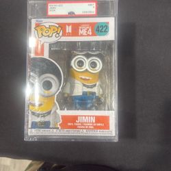 Funko Pops Jimin (despicable Me)