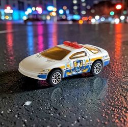 1993 Matchbox White Chevrolet Camaro Z28 Police Graphics Logo Car Die-Cast 1:64 Toy. 
This is a 1:64 scale diecast 1993 Chevrolet Camaro Z28 police ca