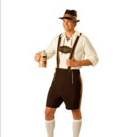 New October Fest Bavarian Guy One size Fits Most Halloween costumes 🎃