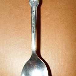 Vintage 1960's Yogi Bear Boxtop Character Collectible Silverplate Spoon - International Silver Co.