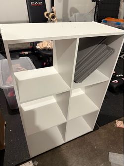Dresser with cubes