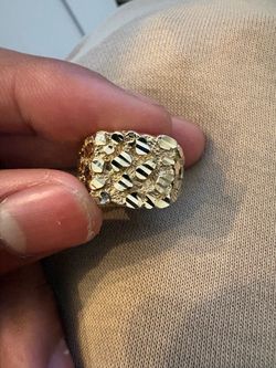 10K Nugget Ring