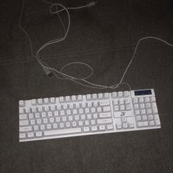 White Keyboard And Mouse 