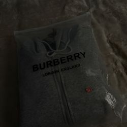 Burberry grey hoodie