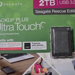 2TB Seagate Ultra Touch Portable Drive