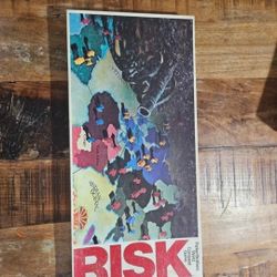 Vintage 1980s Risk Board Game