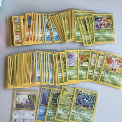 Vintage pokemon cards