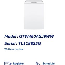 GE Deep Fill Washer - As-is $150 CASH OBO