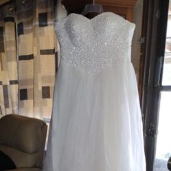 Wedding Dress, Size 16 