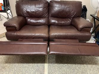 Recliner leather Sofa