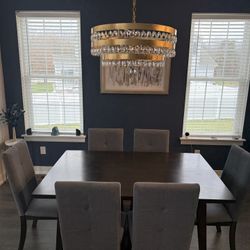 6-Piece Wooden Dining Set