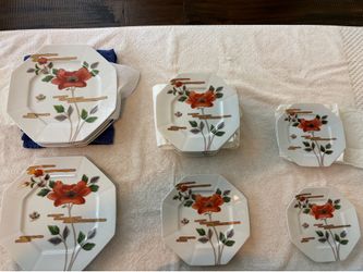 Fitz and Floyd vintage china ‘Fleur et Nuages’ pattern